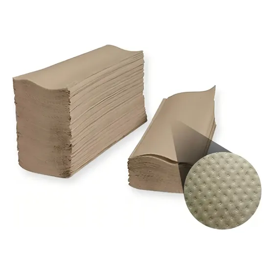 Servilletas Stendy Toallas Intercaladas de papel Beige 1era Calidad 20x24 2500u Real