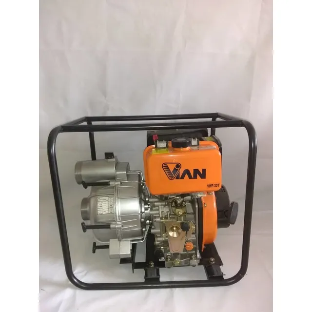 Motobomba Vian.mod:v.w.p-3dt.6.5hp Agua Sucia A Dissel