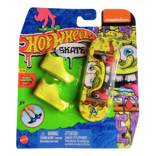 Patineta Bob Esponja Sponebob Hot Wheels Skate Tenis Finger Patineta Bob Esponja Sponebob Hot Wheels Skate Tenis Finger