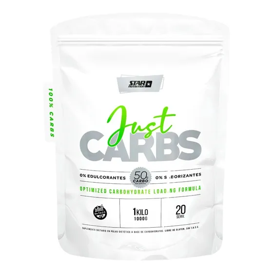 Just Carbs 1 Kg Star Nutrition Maltodextrina Neutra Sin Tacc