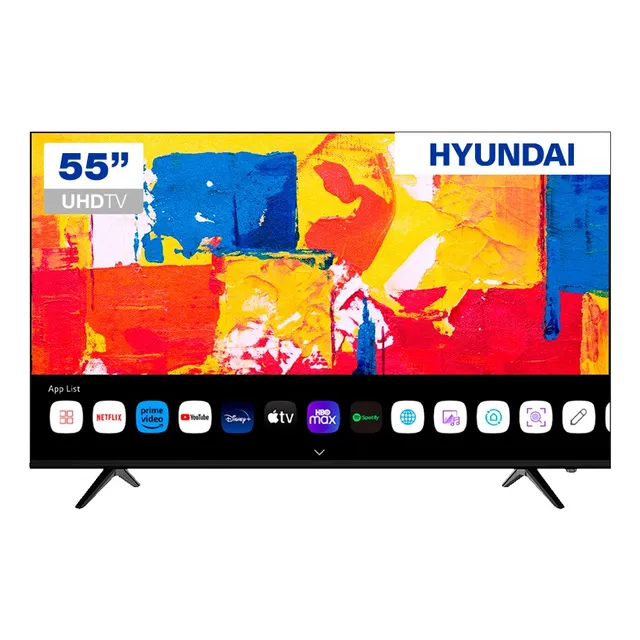 Smart TV de 55" Hyundai HYDK55UHD con pantalla LED 4K