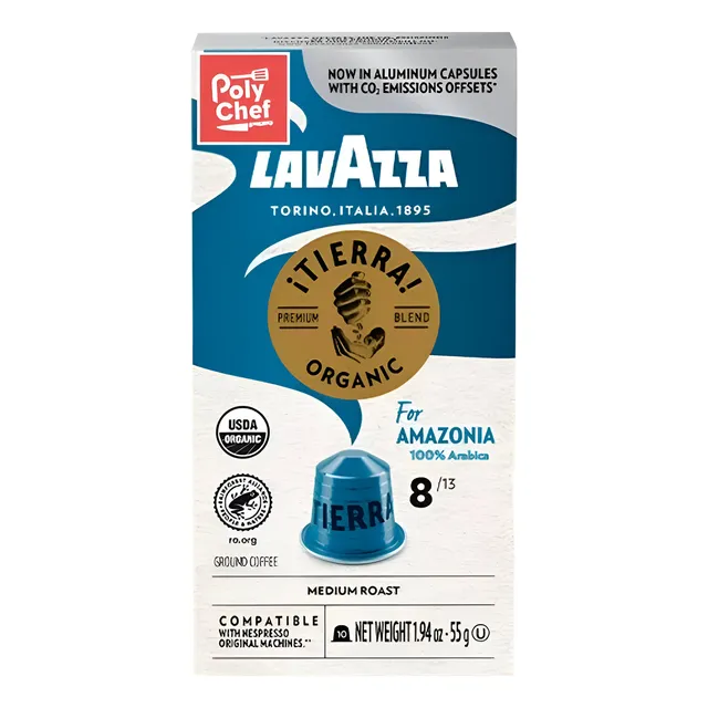 Café Capsulas Lavazza Nespresso Amazonia 10pz 55g