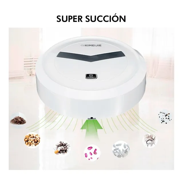 Aspiradora Robot Recargable Ximeijie, Aspira El Polvo