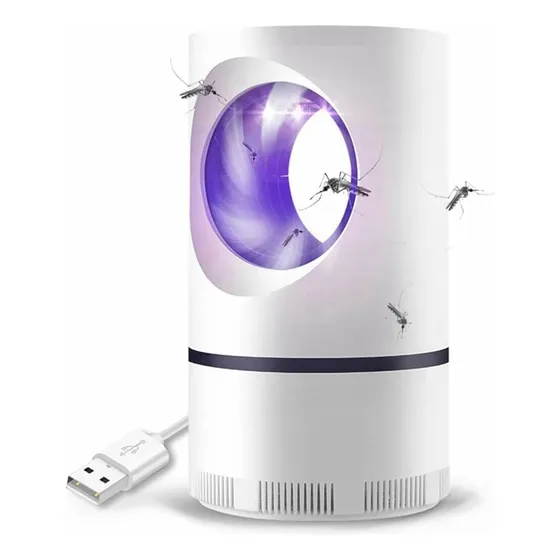 Lámpara Led Luz Uv Mata Mosquitos Anti Insectos Portátil