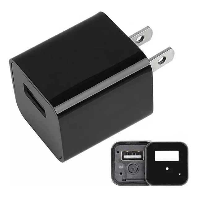 Camara Espia Wifi Cargador De Pared Hd 1920*1080 P2p Video