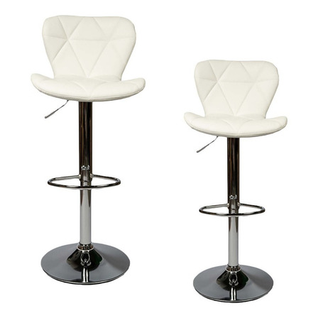 Banqueta Silla Barra Alta Desayunador Espacial Moderna X2 Banqueta Silla Barra Alta Desayunador Espacial Moderna X2