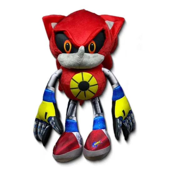 Peluche Metal Sonic Red Robot The Hedgehog