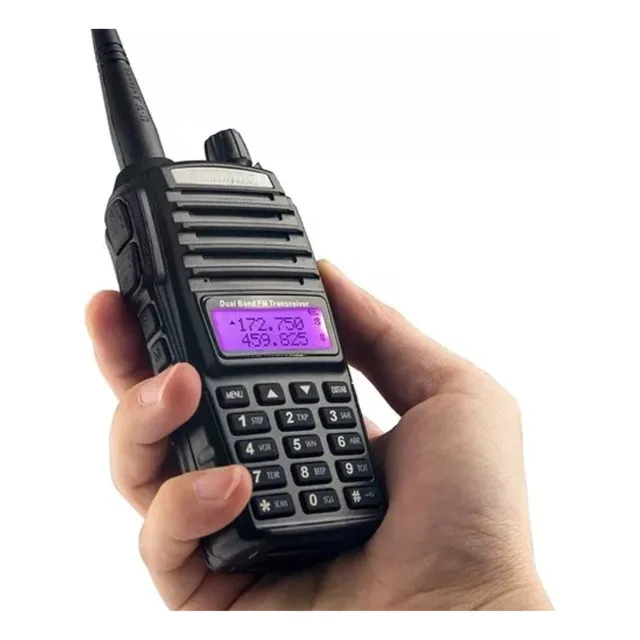 Walkie Talkie Radio Fm Dual Banda Portatil Transmisor