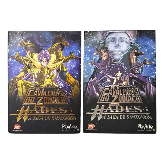 Box Os Cavaleiros Do Zodíaco: Hades - A Saga Do Santuário