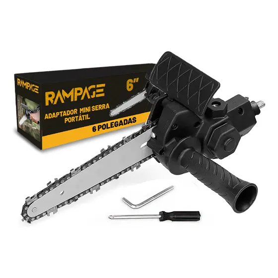 Mini Motoserra Adaptador Portátil Para Furadeira Podar E Serrar 6 Polegadas Rms-150 Rampage