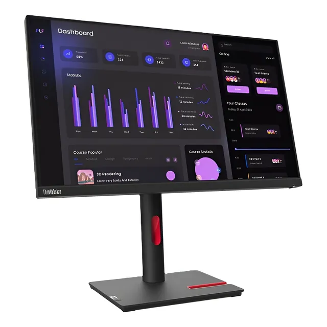 Monitor Lenovo Thinkvision T24i-30 23.8 Full Hd Pivote