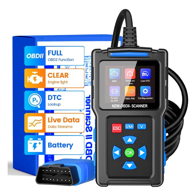 Escaner Multifuncional Automotriz Obd2 Elm327 Códigos Avería