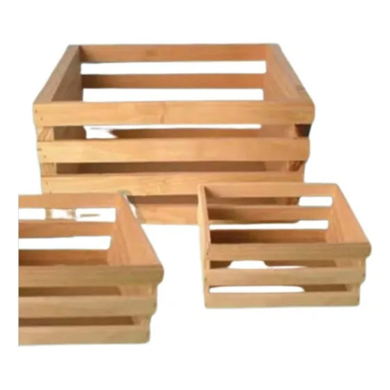 Cubos / Guacal De Madera/ Por Encargo 