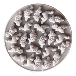 *molde Silicon 21 Mini Dinosaurios Fondant Choco Jabon Pasta *molde Silicon 21 Mini Dinosaurios Fondant Choco Jabon Pasta