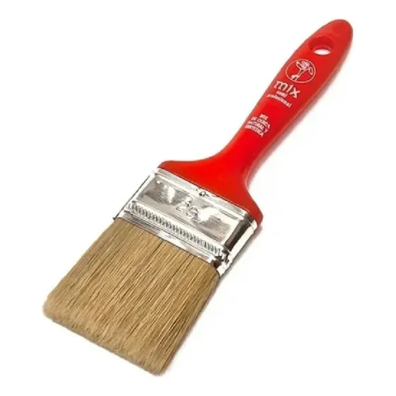 Pincel De Cerda Natural 635mm Semiprofesional Dorado