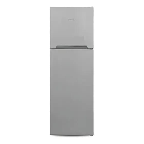 Heladera con freezer Punktal PK-306 color silver con capacidad de 250L