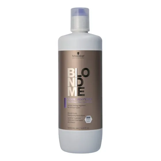 Shampoo Schwarzkopf Blondme Cool Blondes 1000 Ml