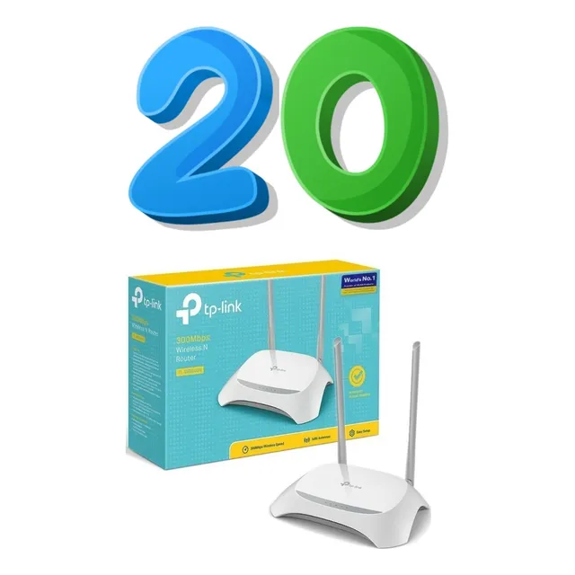 Kit 20 Wisp Router Tp-link Tl-wr840n Ultima Version