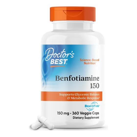 La Benfotiamina 150 De Doctor's Best Con Benfopure Ayuda A M