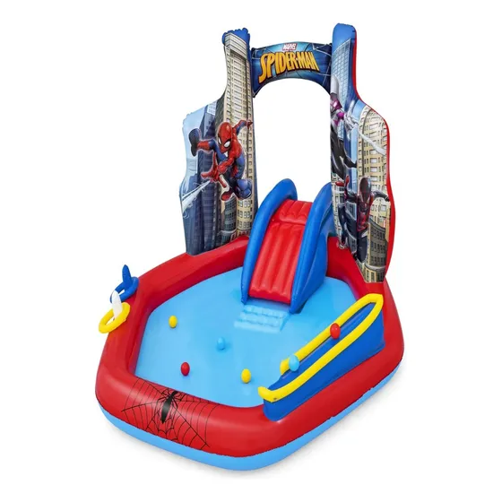 Centro De Juegos Inflable Spiderman 2.11x2.06x1.27m -bestway