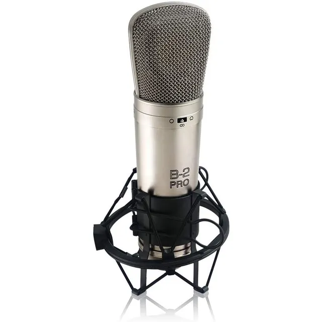 Behringer B-2 Pro Microfono Pro Condensador Estudio Color Dorado