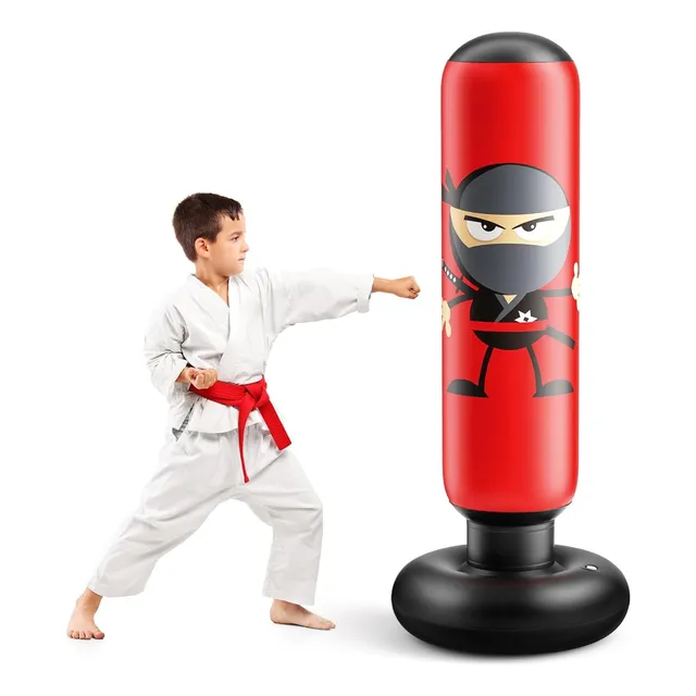 Saco Inflable Para Boxeo Infantil Practica Karate