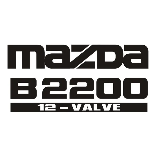 Calcomania Mazda Bt50 B2200 (incluye El Kit)