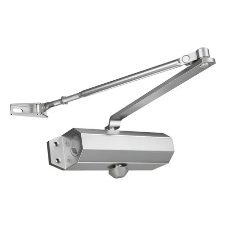 Fechador De Porta Hidráulico Aço Inox 45-65kg | Automático Silencioso Ajustável | Instalação Fácil | Ideal Para Escritórios, Comércios E Residências | Para Portas Madeira, Ferro E Alumínio | Kuoosous