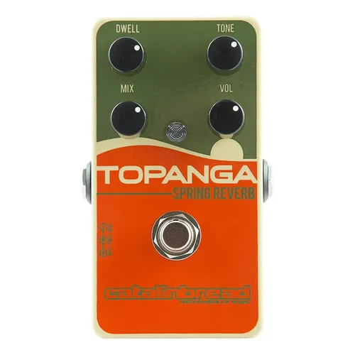 Catalinbread Fx40 Soft Focus Shoegaze Reverb Pedal Com Contr