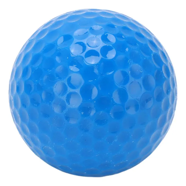 Bola Flotante Golf 2 Capa Azul Oscuro Pelota Entrenamiento