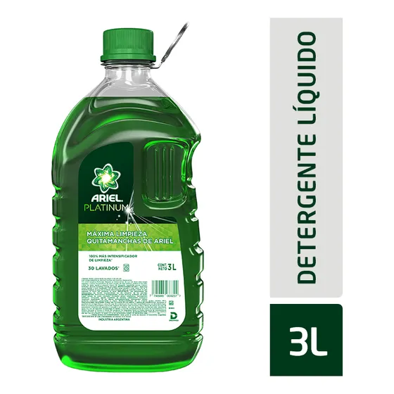 Ariel Platinum Jabón Líquido 3L