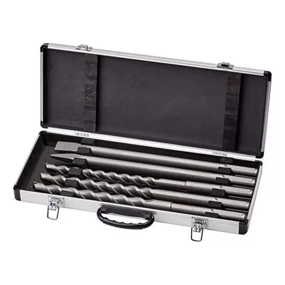 Juego Set De Puntas Mechas Einhell Sds Max Maletin Metalico