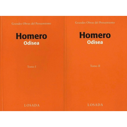 Odisea (tomos I Y Ii) - Homero Odisea (tomos I Y Ii) - Homero