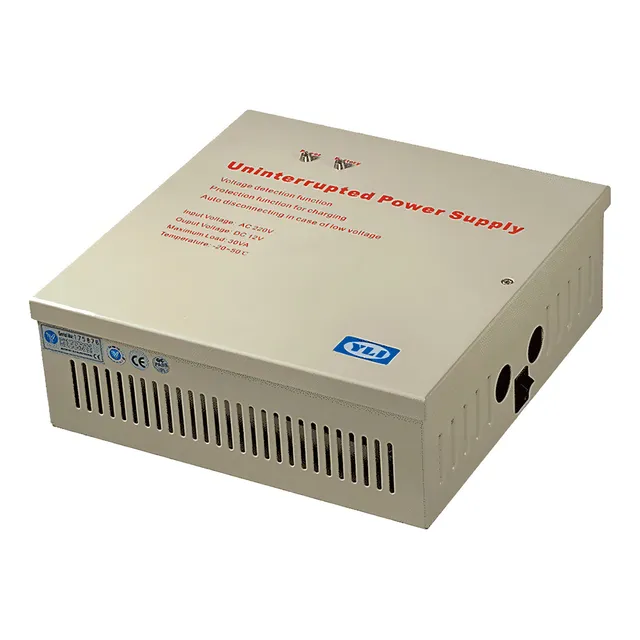 Fuente De Energía Con Gabinete Para Control De Acceso