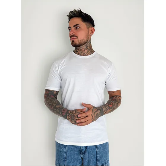 Remera Manaflo Manga Corta Jersey Algodón Peinado Premium