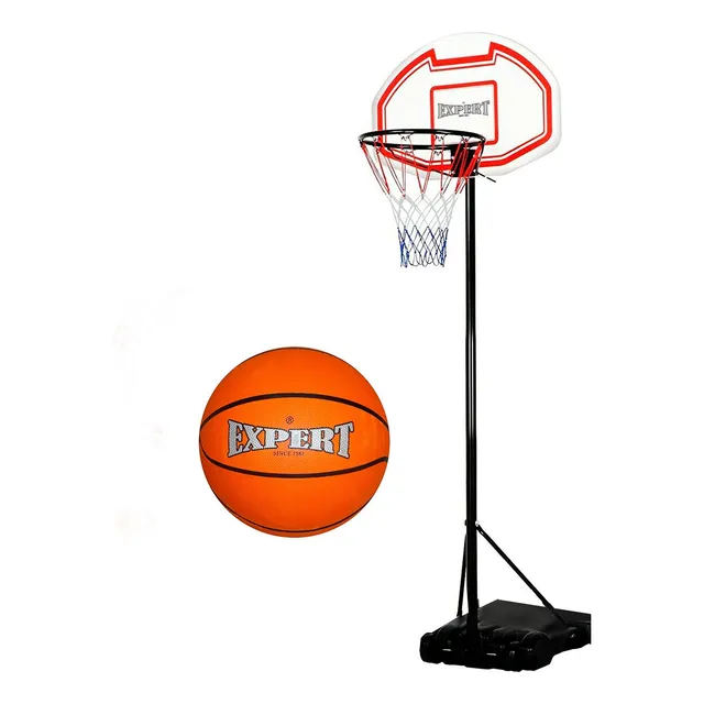 Tablero Basket C/ Base + Aro Metal + Pelota + Red - El Rey