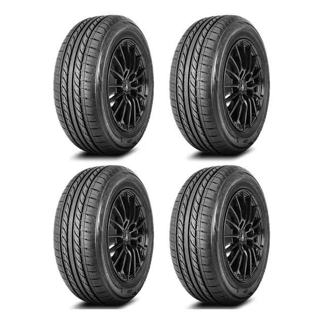 Set De 4 Llantas Rin 13 165/70 R13 Eco307 Mazzini