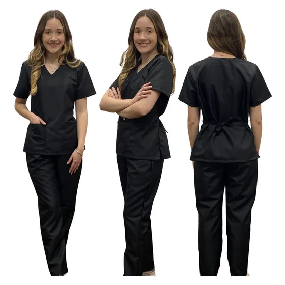 Conjunto Pijama Cirúrgico Scrub Unissex Gabardine