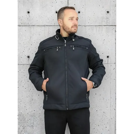 Jaqueta Casaco Plus Size Masculino Forrado Quente Elegante 