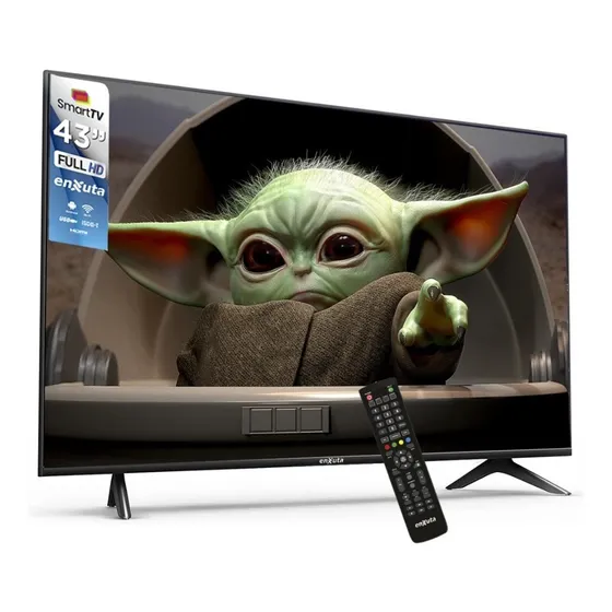 Smart Tv Enxuta Hd 43 110v/240v Mercadotechno