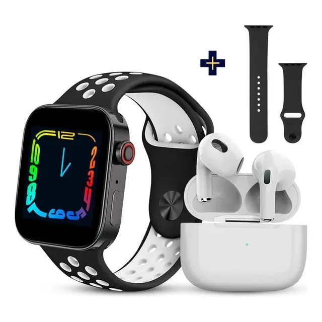 Reloj Inteligente T55 Promax Audífonos 2 Correas 1 Protector