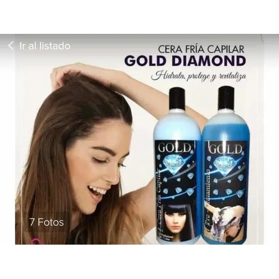 Cera Fría Capilar Kit Con Shampo Antiresiduos((con Colágeno)