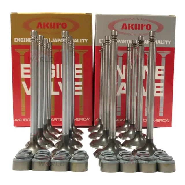 Juego Completo Válvulas Para Chery Tiggo 2.0 16v + Retenes