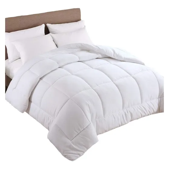 Plumon Cama Doble Relleno Siliconado Abullonado Alta Calidad
