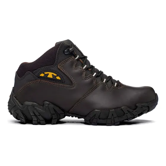 Bota Adventure Bull Terrier Couro Masculina Resistente Macia