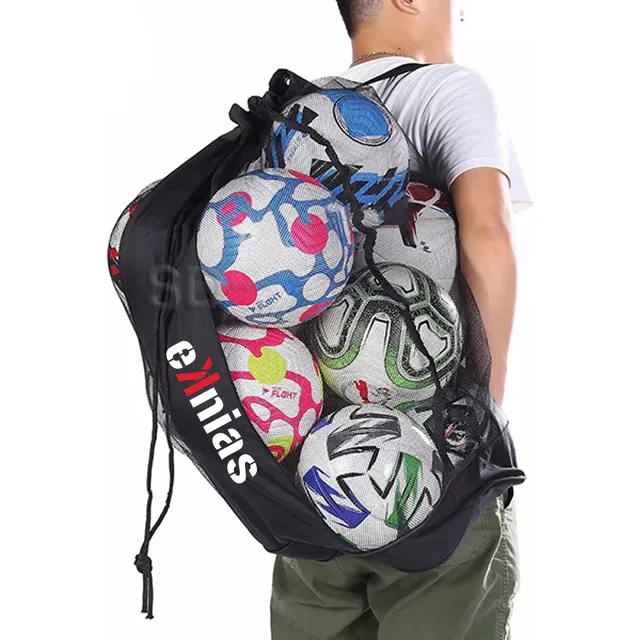 Balonera Bolso 15 Balones Futbol Basket Voleibol Malla