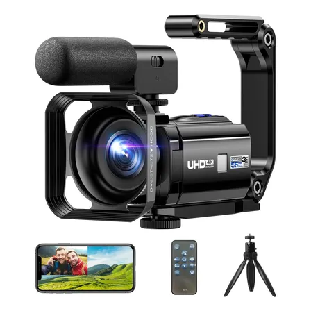 Videocámara 4k 56mp Doble Lente Wifi Visión Nocturna ...