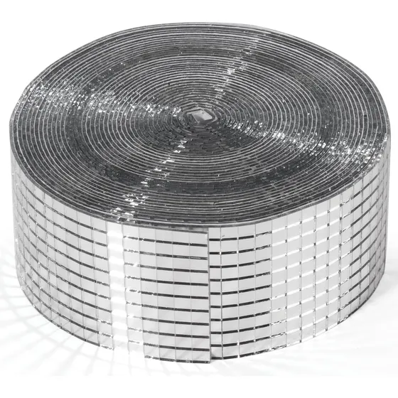 Espejos Autoadhesivos 5x5mm (16000piezas) 1tira De 5cm X 8m 