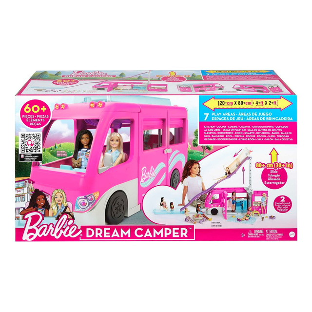 Barbie Conjunto De Brinquedo Trailer Dos Sonhos Mattel Barbie Conjunto De Brinquedo Trailer Dos Sonhos Mattel