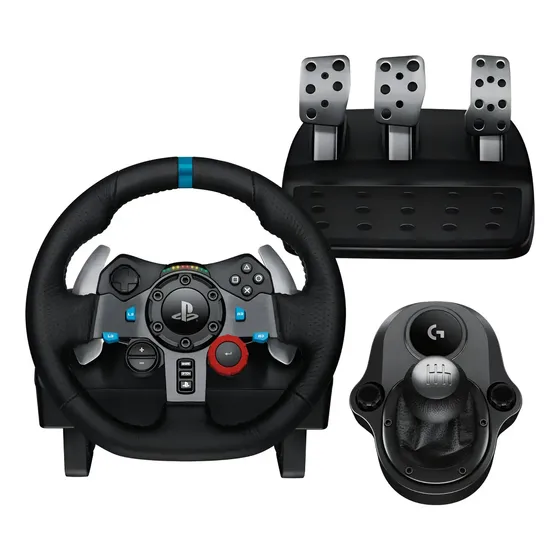 Volante De Carreras Logitech G29 Se Con Palanca Para Ps Y Pc Negro